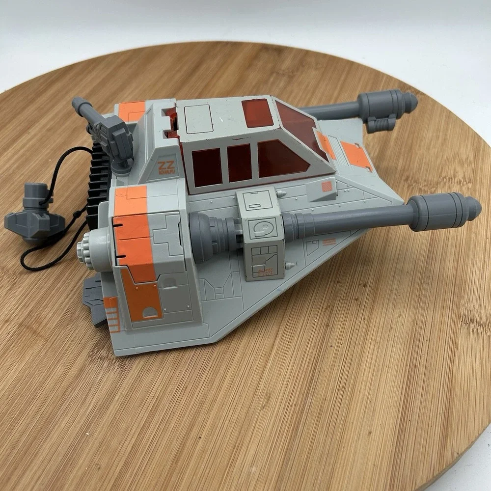Star Wars 2009 Hasbro Galactic Heroes HOTH SNOW SPEEDER Ship‎